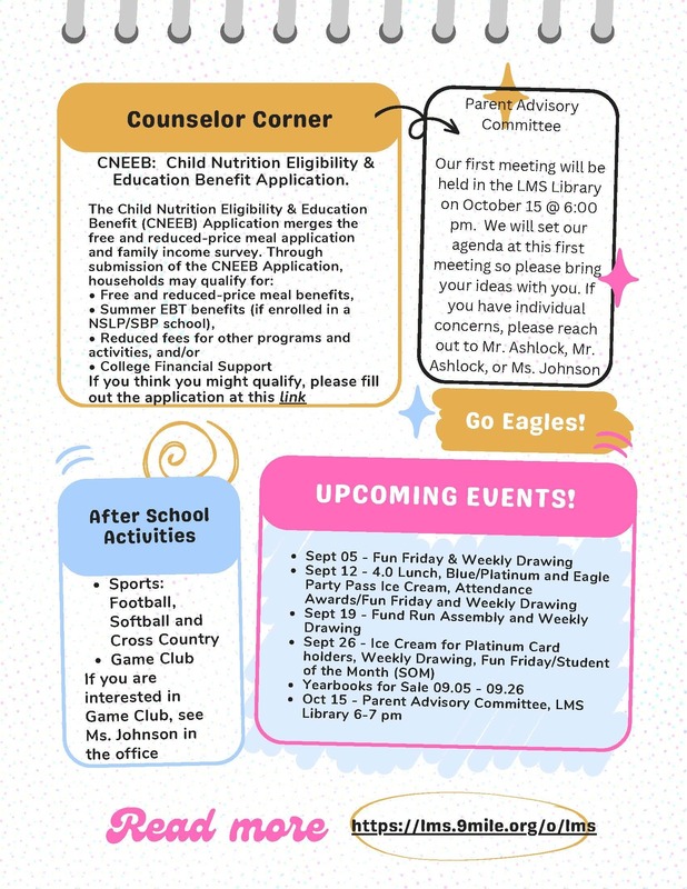 LMS September Newsletter