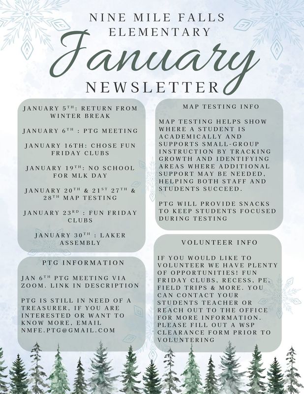 Newsletter Jan