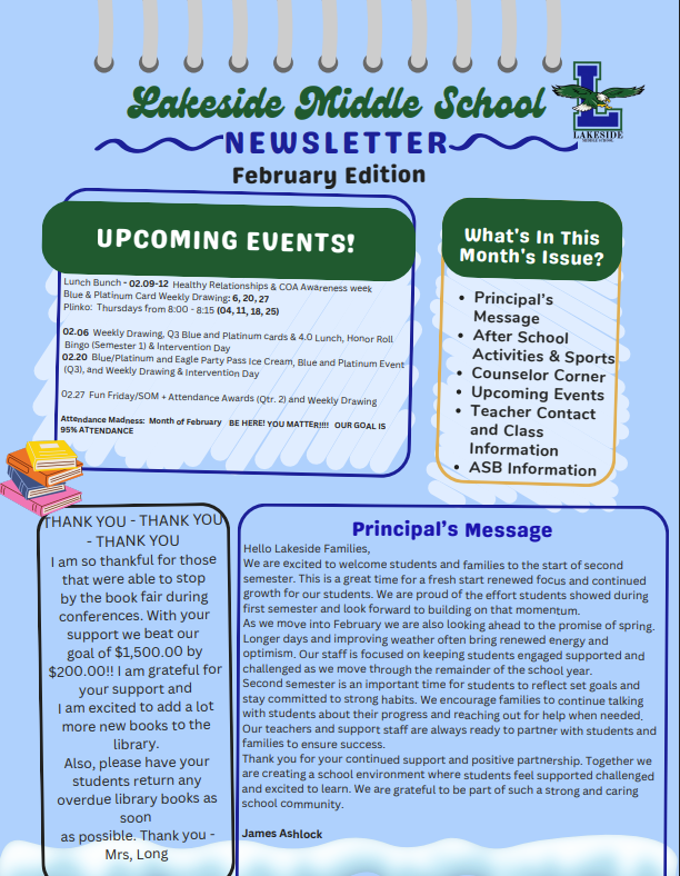 February Newsletter