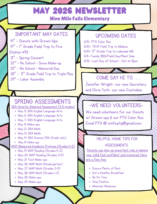 May Newsletter