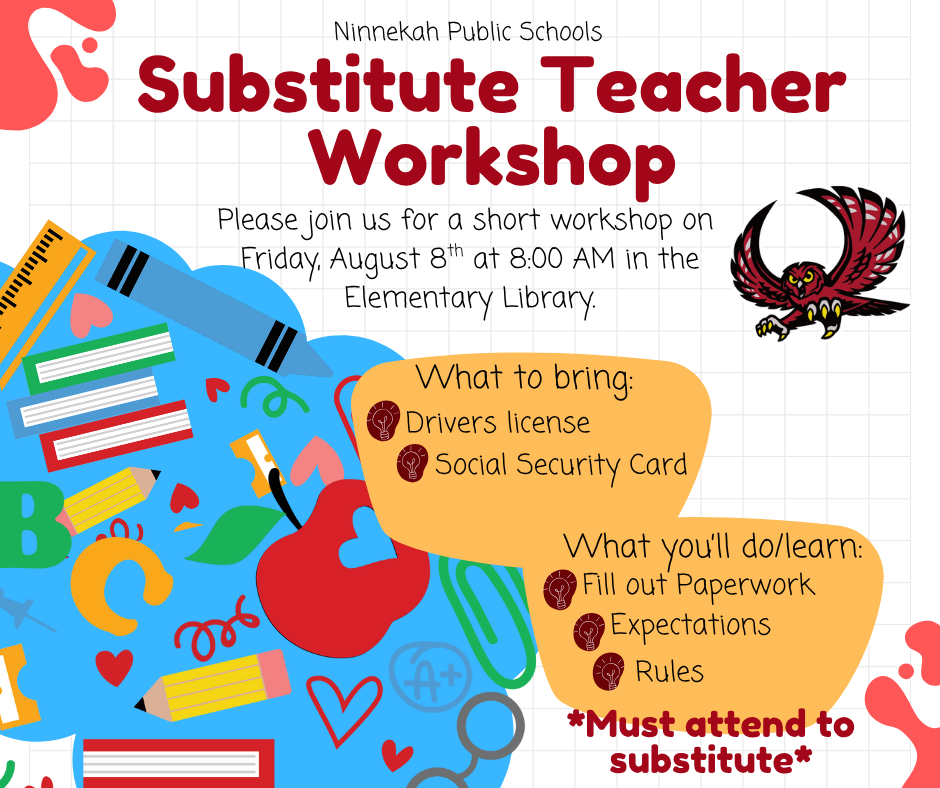 Substitute workshop