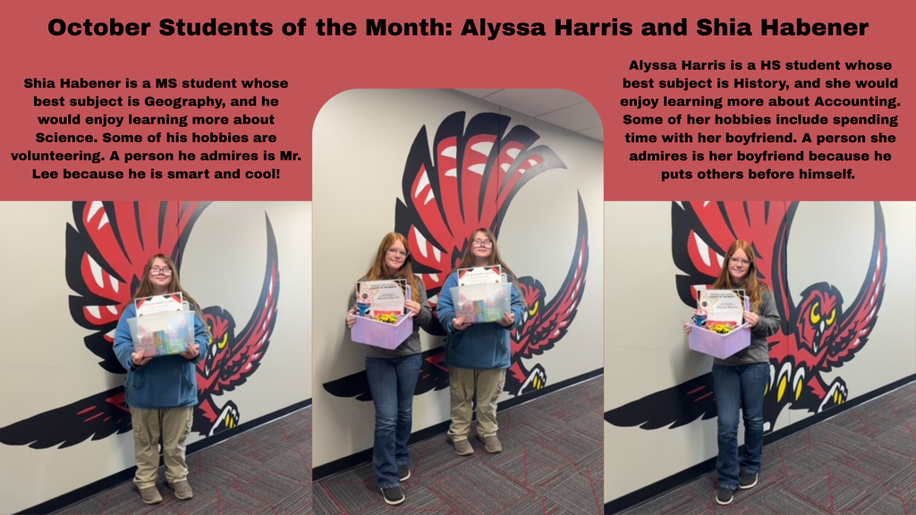 Student of the month