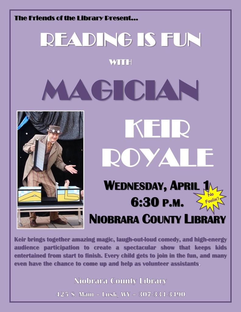 RIF Today at the County Library! 