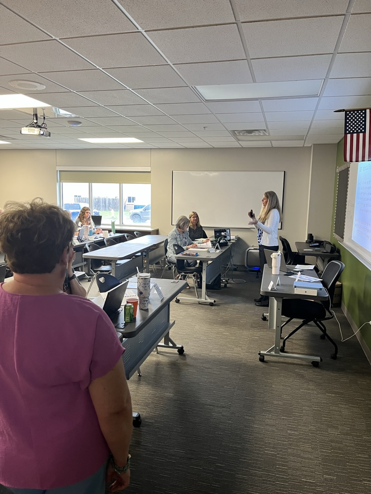Area teachers training at Niobrara today!!!