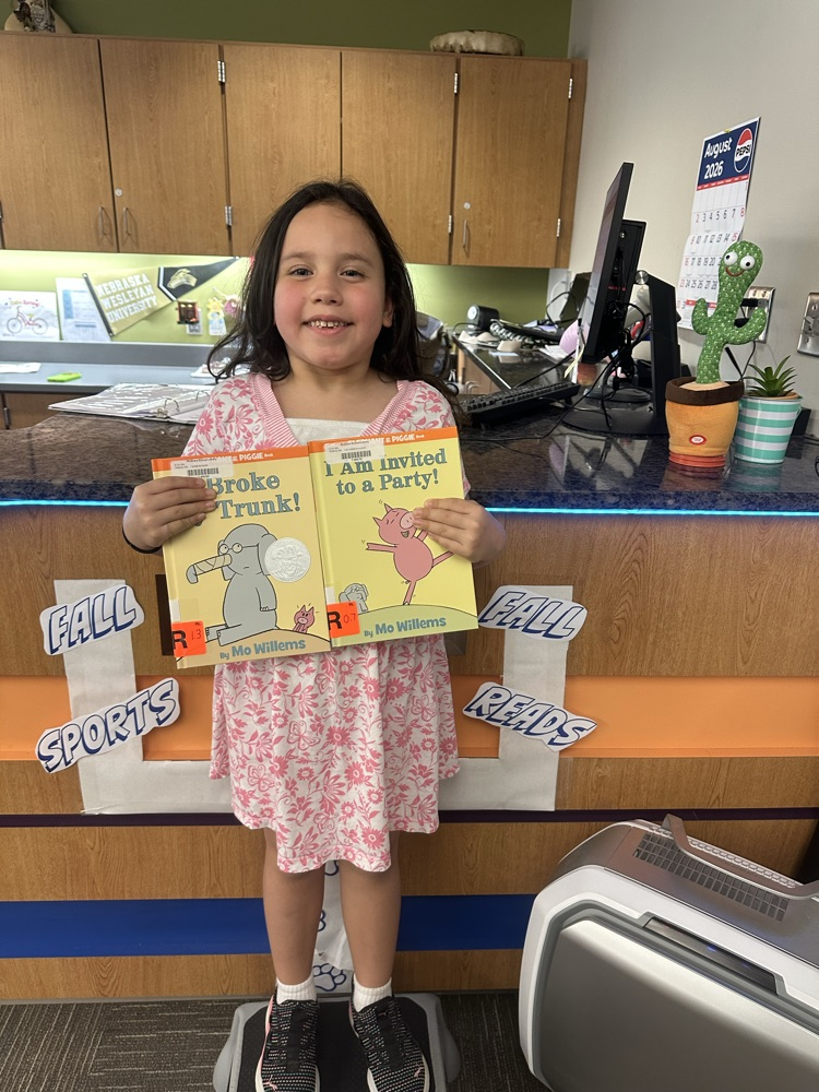 Elephant and Piggie books are always popular  
