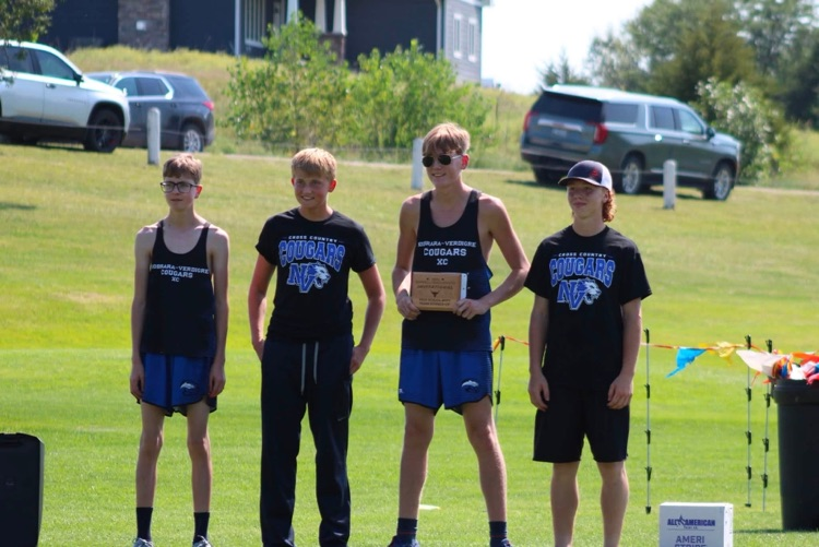 Boys Team Placing 2nd