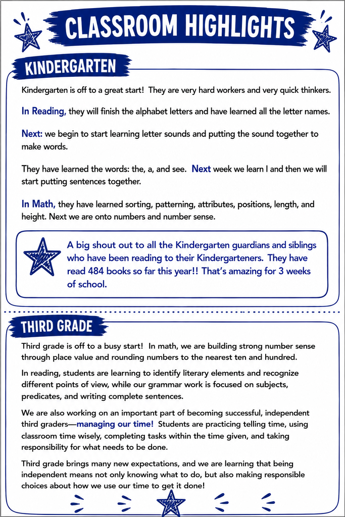 September Newsletter