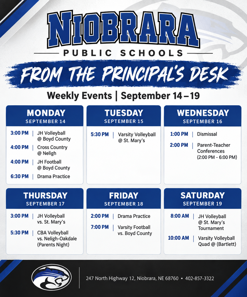 Weekly Events