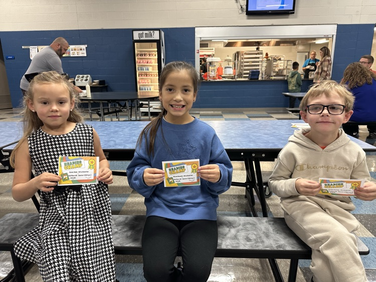 1st-3rd Grade-Mylah-2nd place, Wiconi-3rd place, Bentley -5th place 