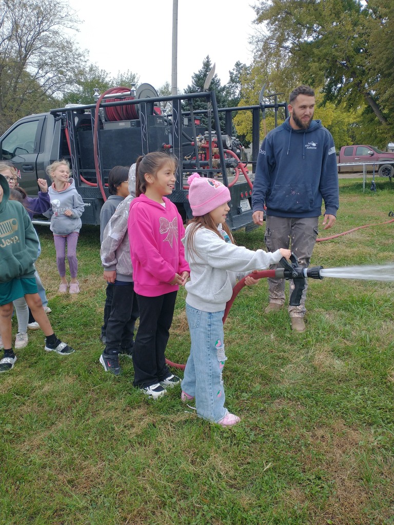 kids at a fire station