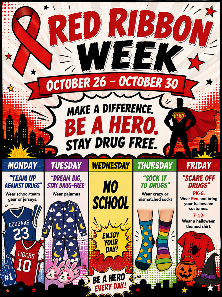 Red Ribbon Week Poster
