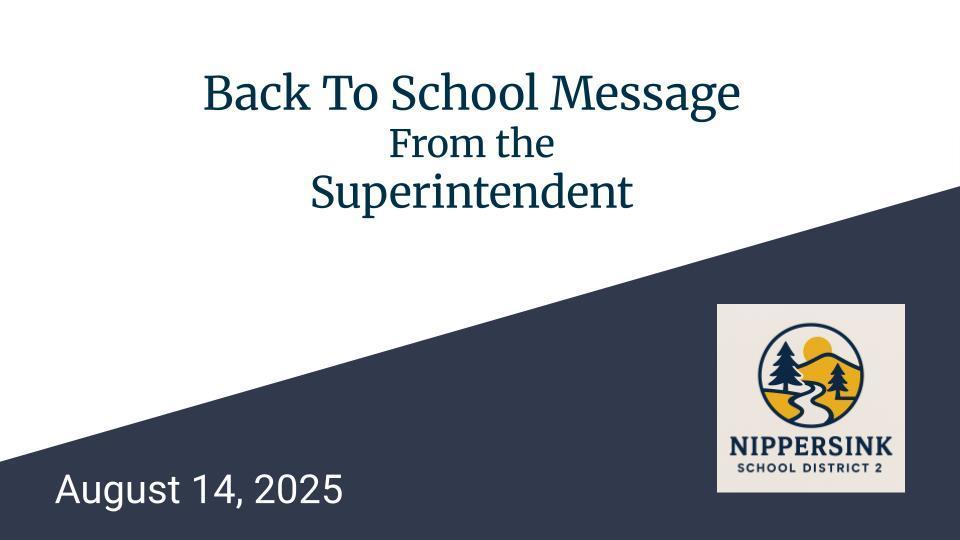Back to School