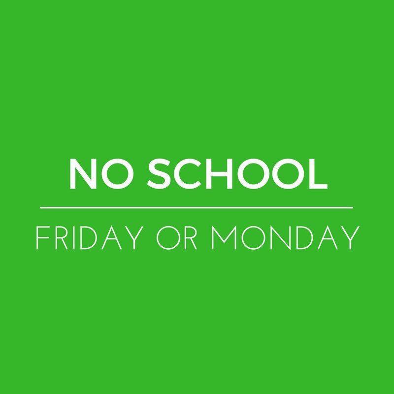 No School