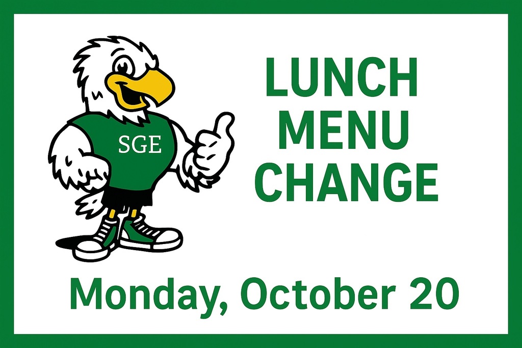Lunch Menu Change