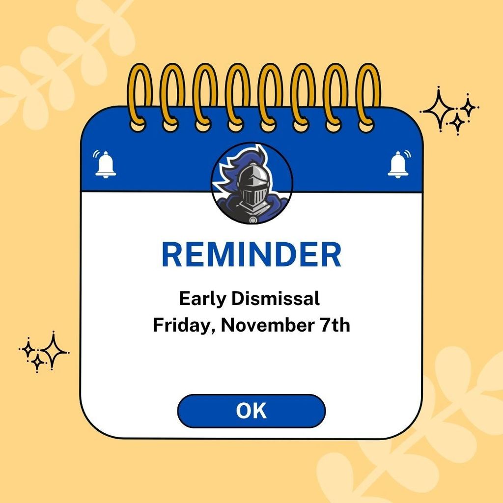 Reminder Early Dismissal 