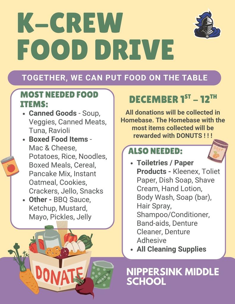 KCrew Food Drive 