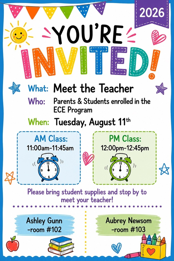 ECE Meet the Teacher
