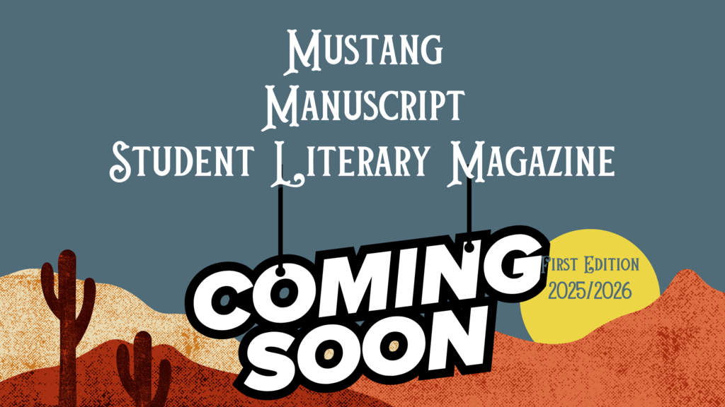 Mustang Manuscript Front Cover Preview - with Coming Soon tag