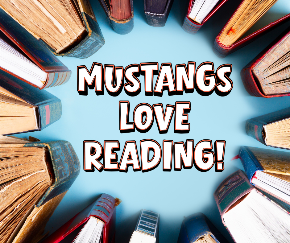 Mustangs Love Reading