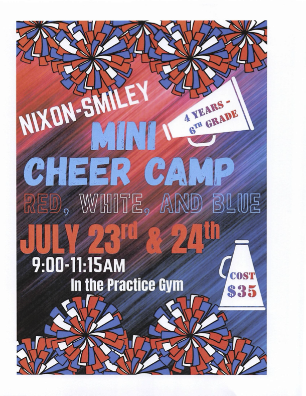 mini cheer camp