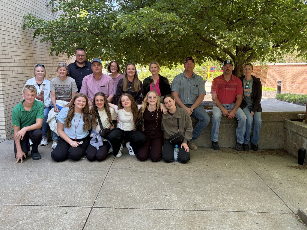 group of students with parents