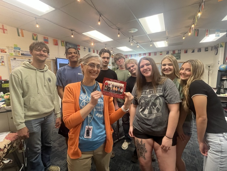 One last picture with Mrs. K!!!