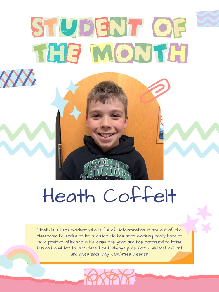 Student of the Month 