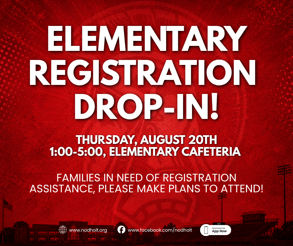 elementary registration drop-in