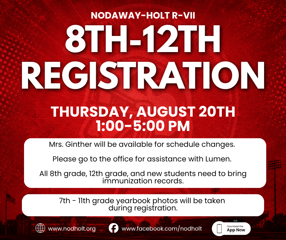 8th-12th registration 