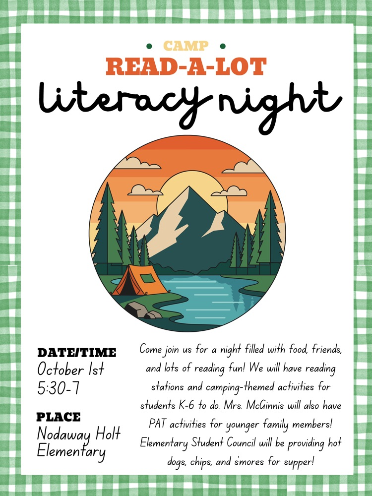 literacy night flyer
