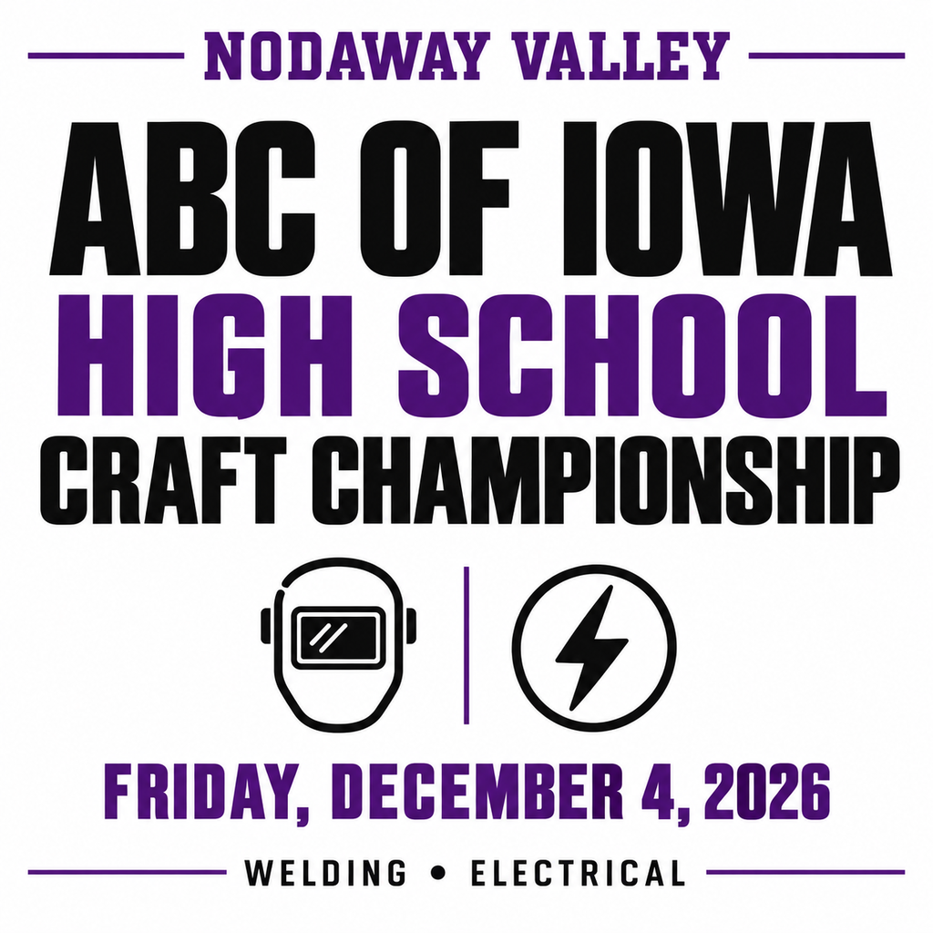 NV ABC of iowa high school craft championship - Friday, December 4, 2026 - Welding & Electrical