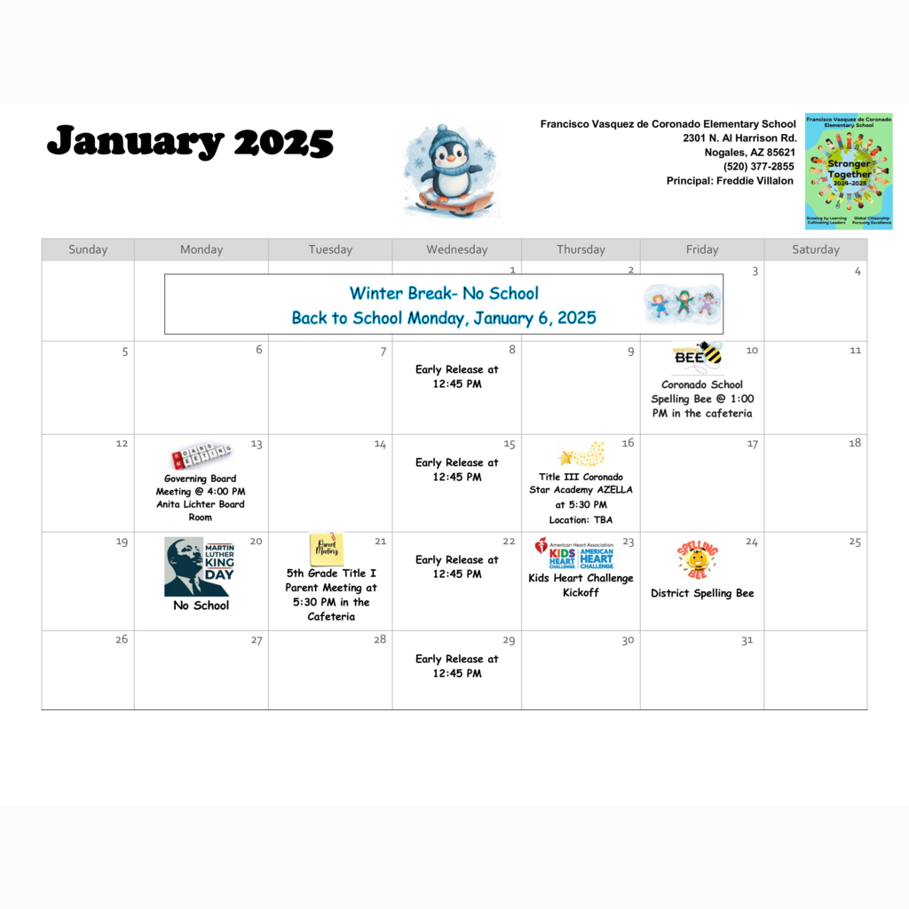 Jan Calendar