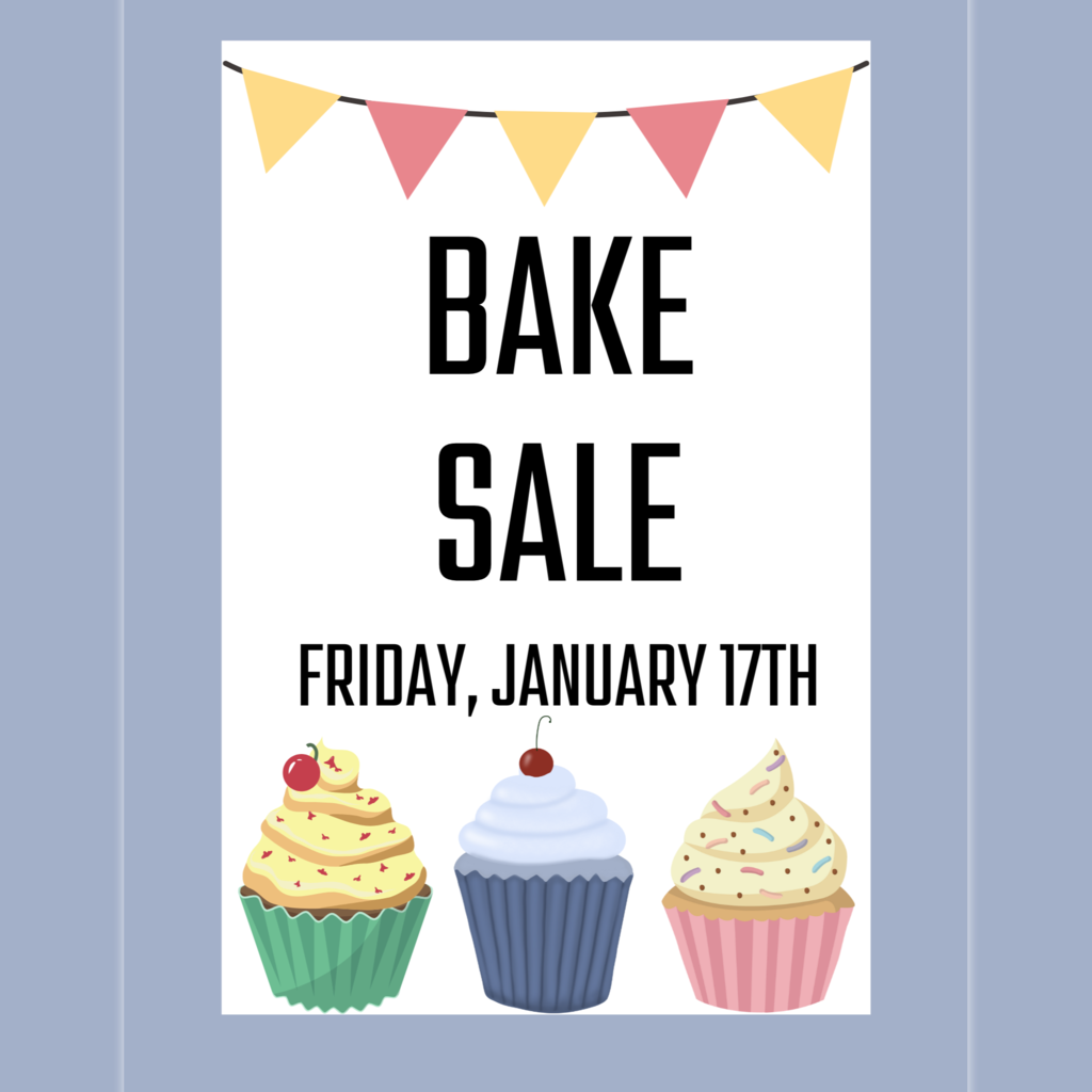 Bake Sale 1/17