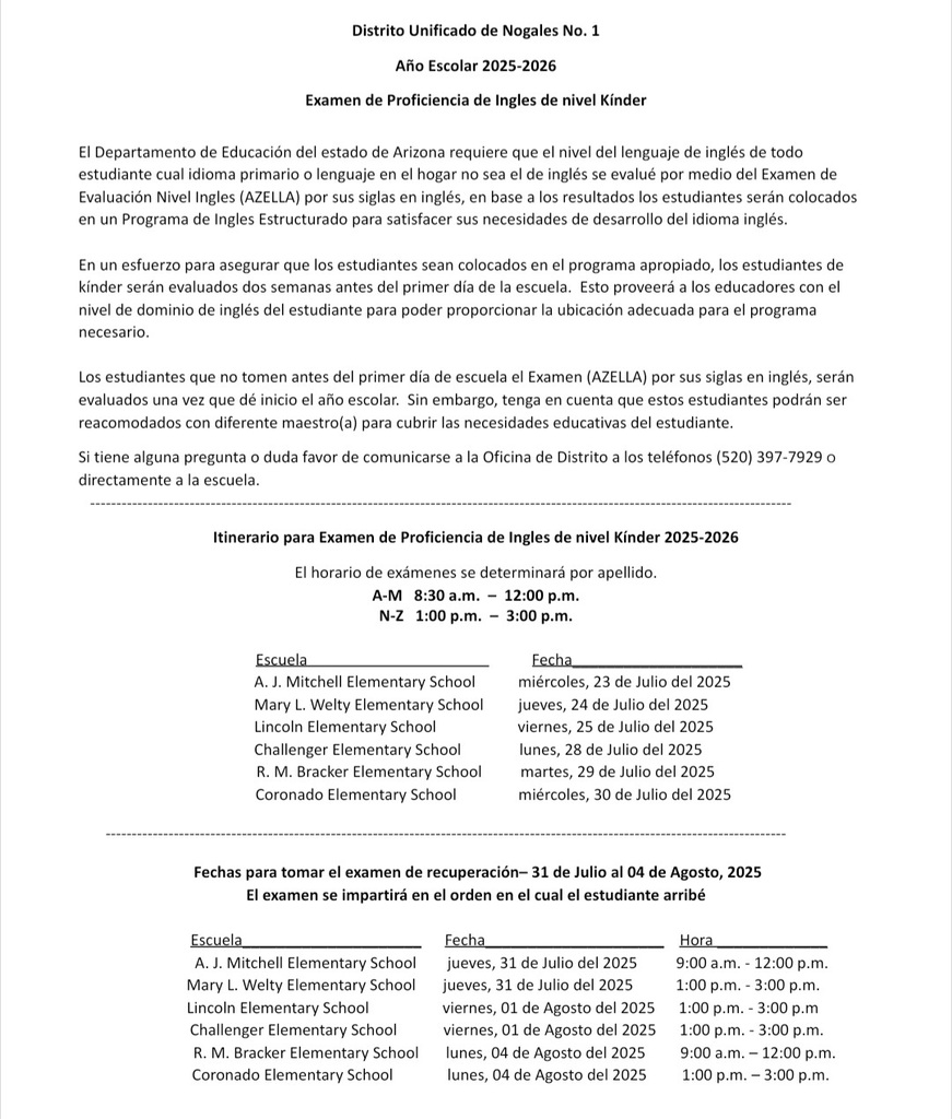 azella placement Spanish