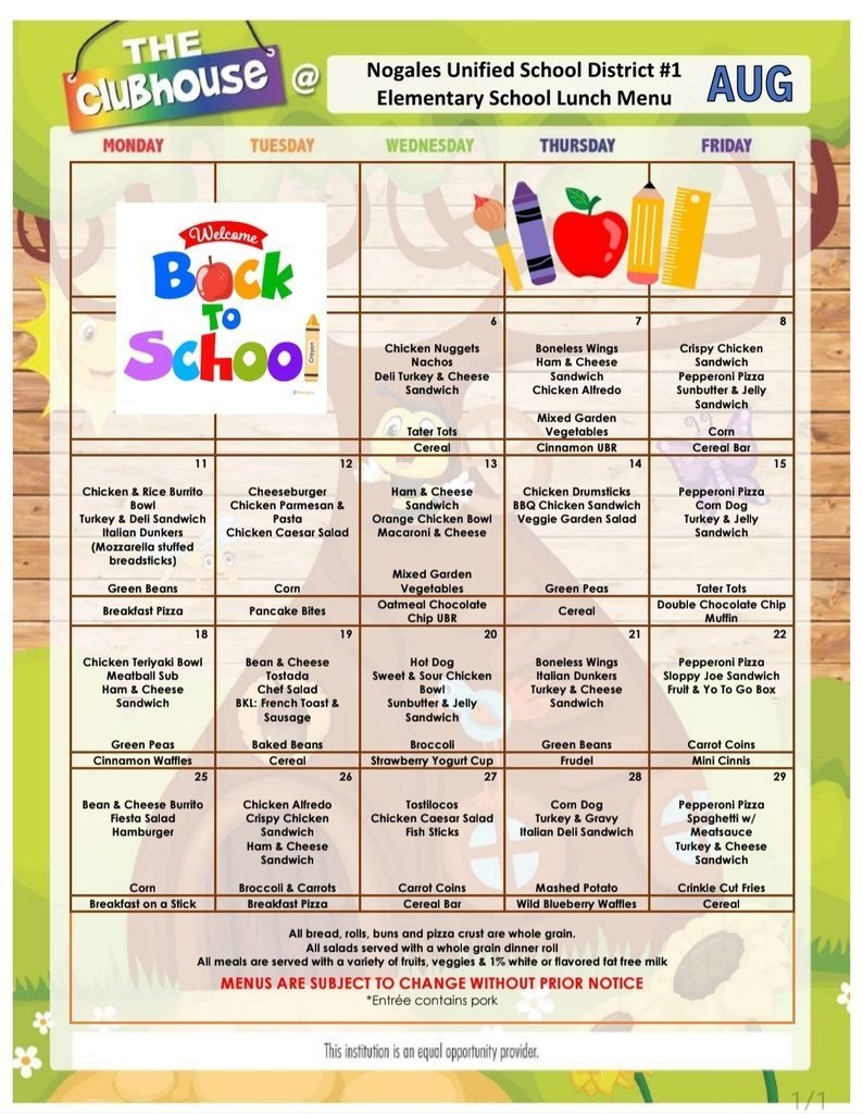 lunchmenu