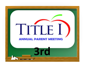 Title 1 Parent Meeting Notification