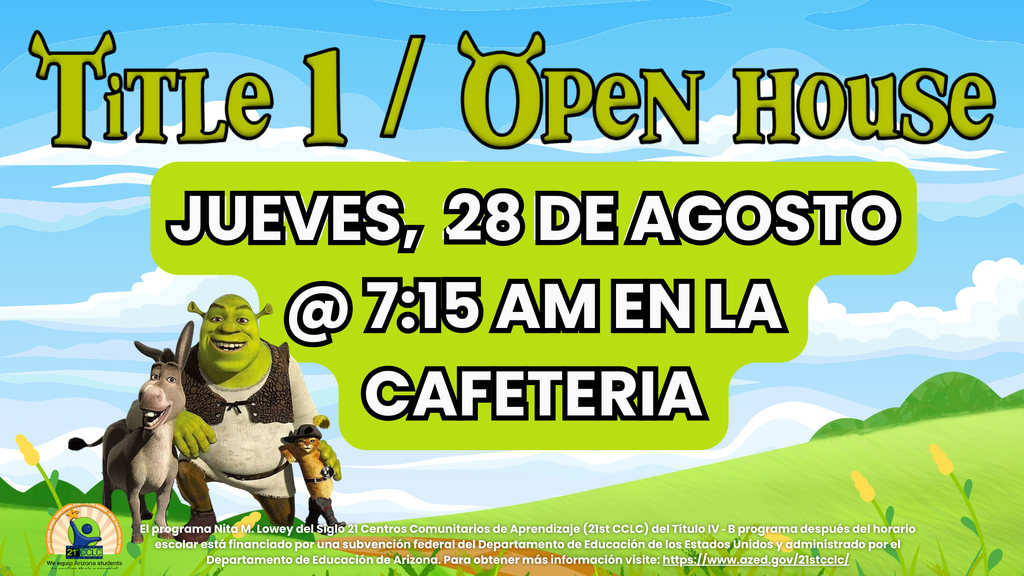 spanish open house
