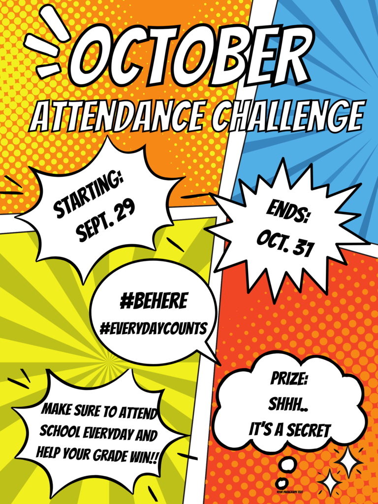 Bracker Elementary - Attendance Challenge October 2025