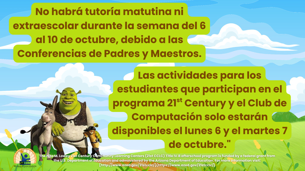 tutoring Spanish October 6