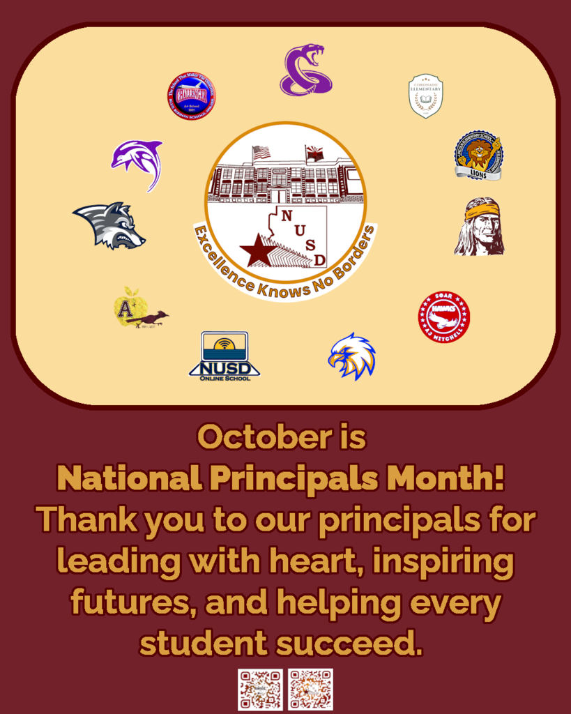 National Prrincipal Month 