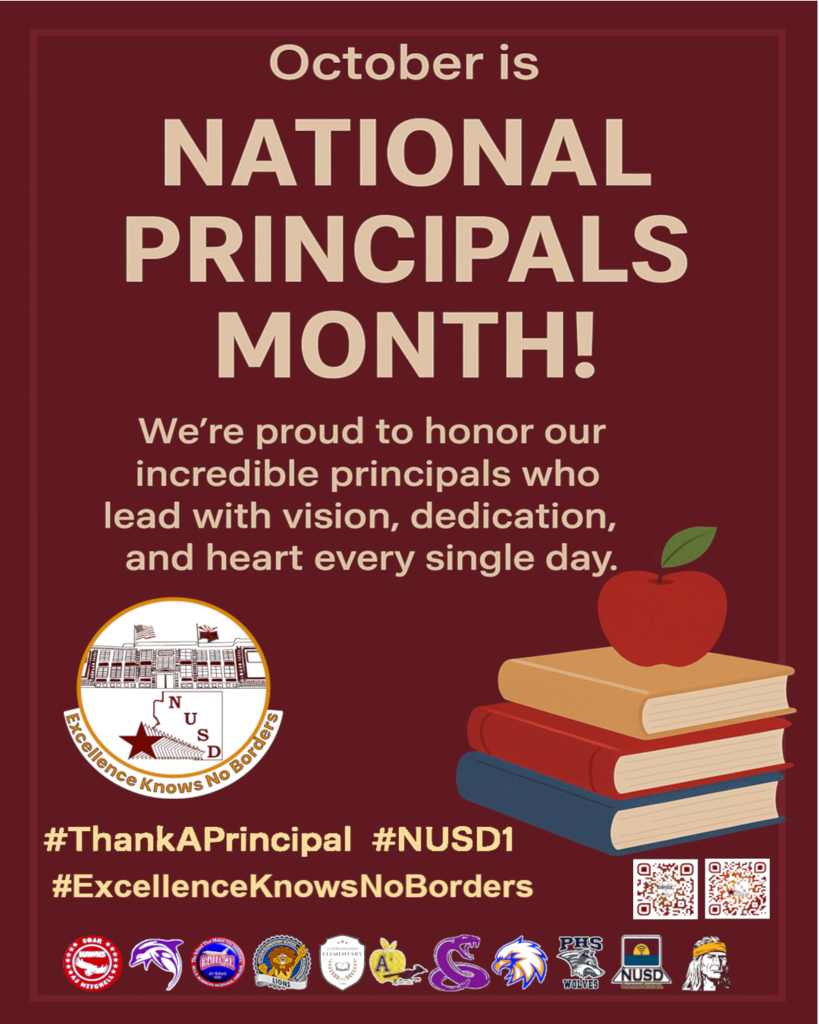 National Prrincipal Month 
