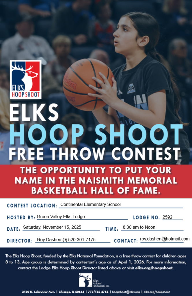 Elks Hoop Shoot Free Throw Contest