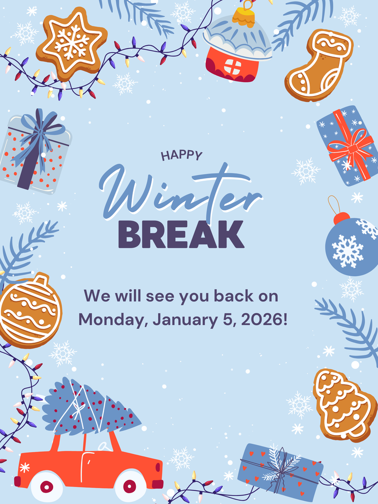 Winter Break announcement