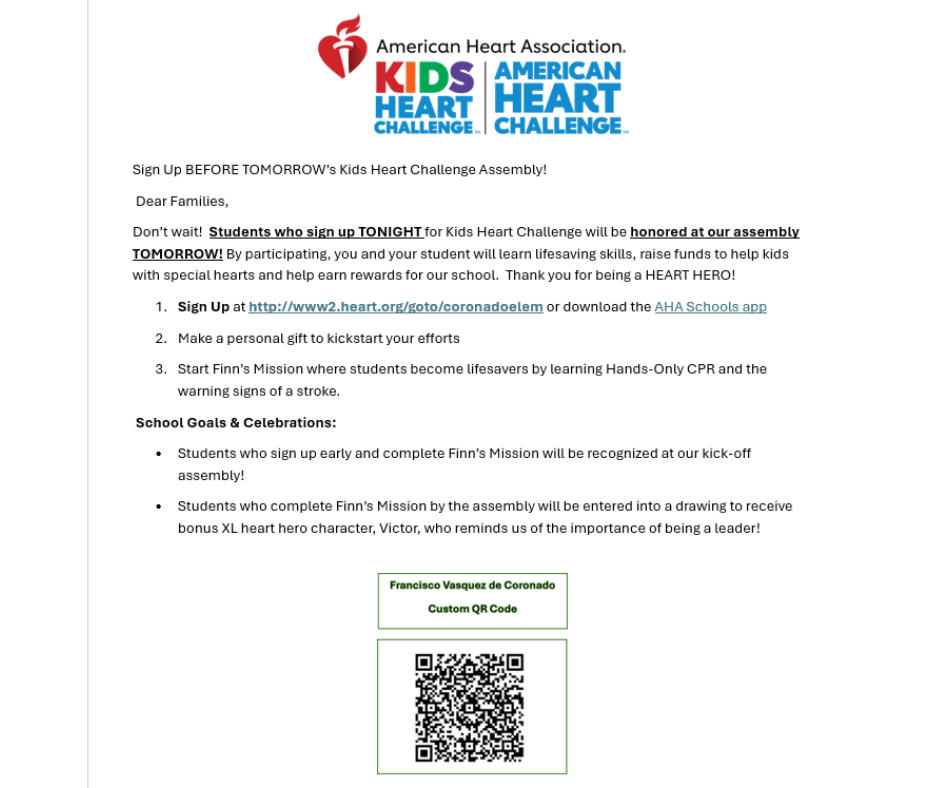 Sign Up Before Tomorrow!