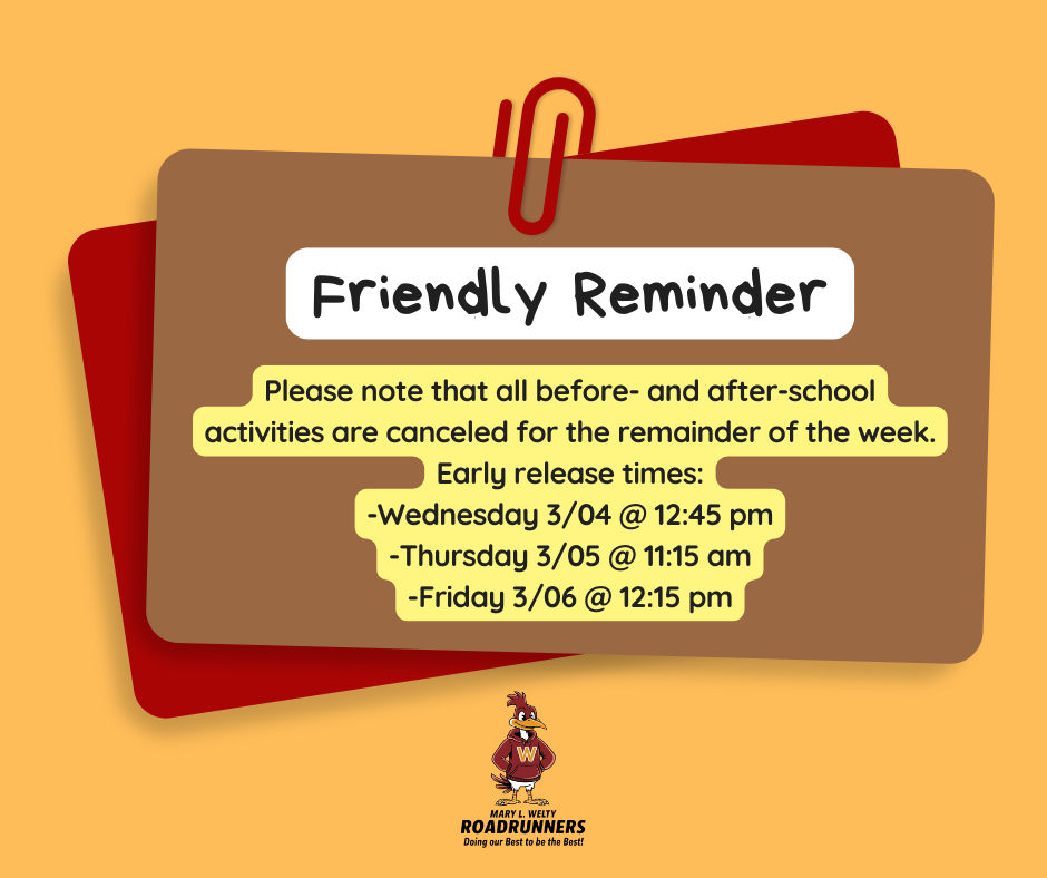 early release days parent teacher conference week english