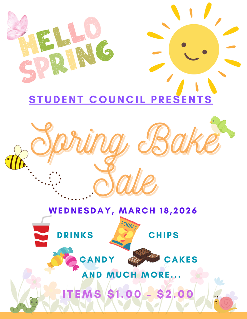 STUCO BAKE SALE March 2026