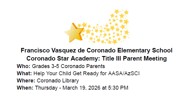 #CoronadoStarAcademy2026