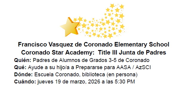 #CoronadoStarAcademy2026