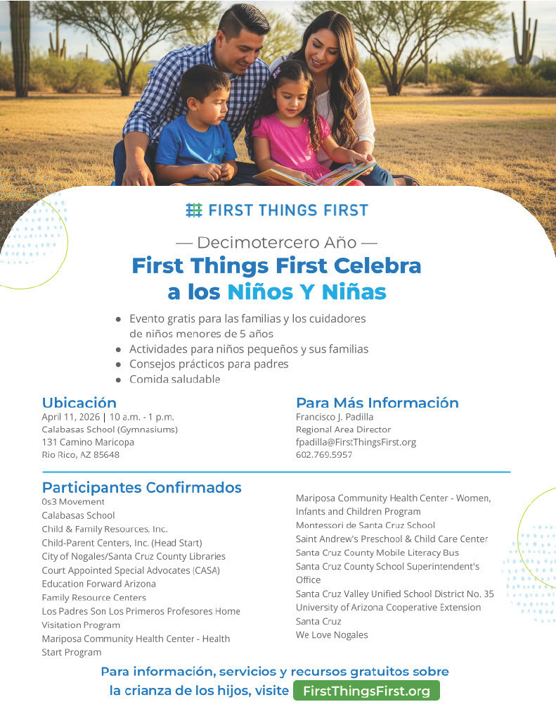 First Things First Spanish