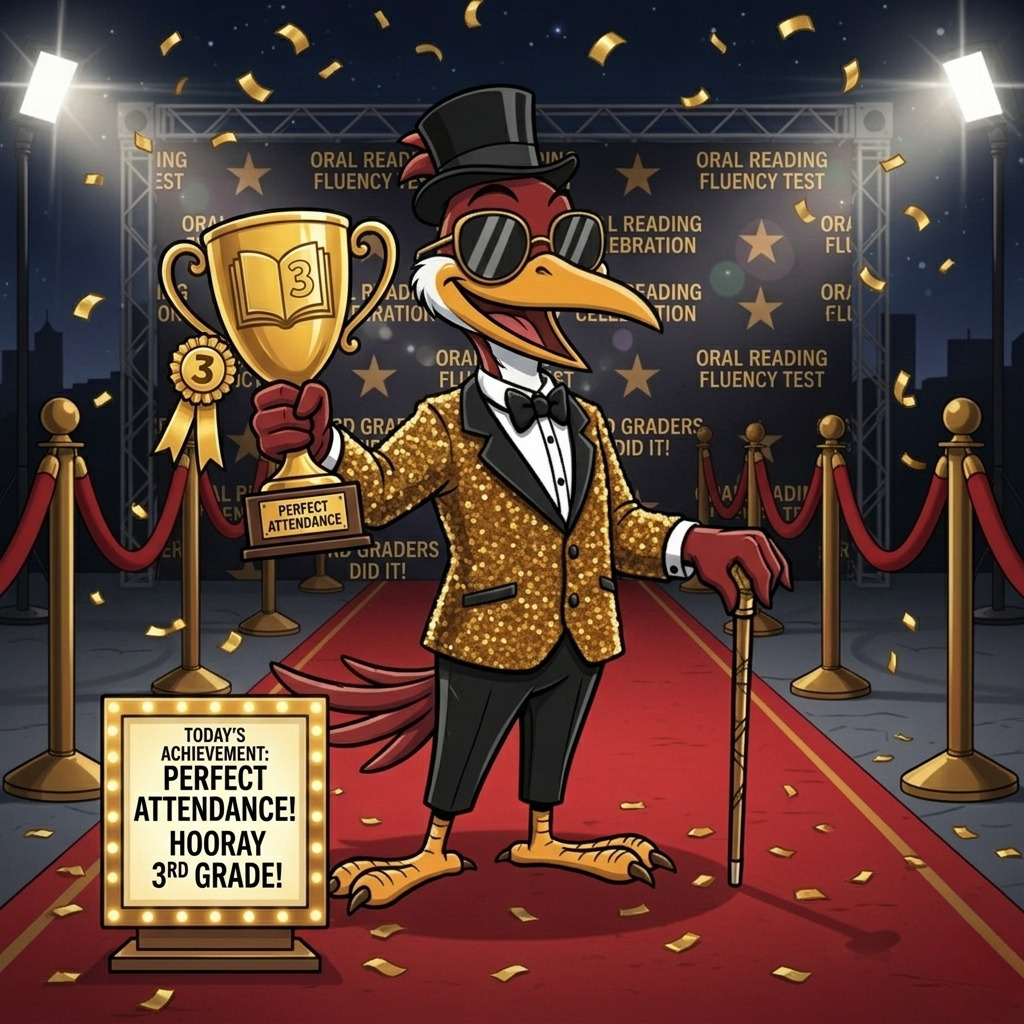 perfect attendance 3rd Grade